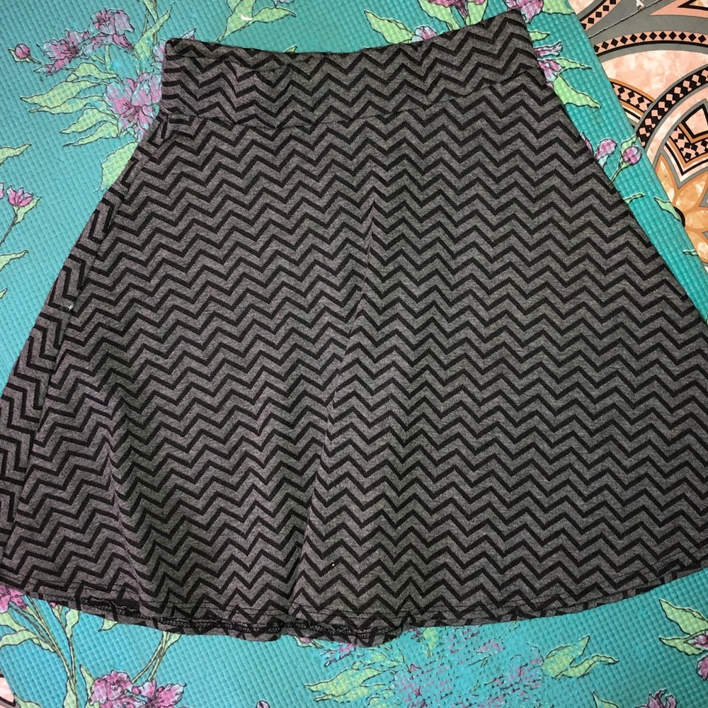 Chevron Circle Skirt